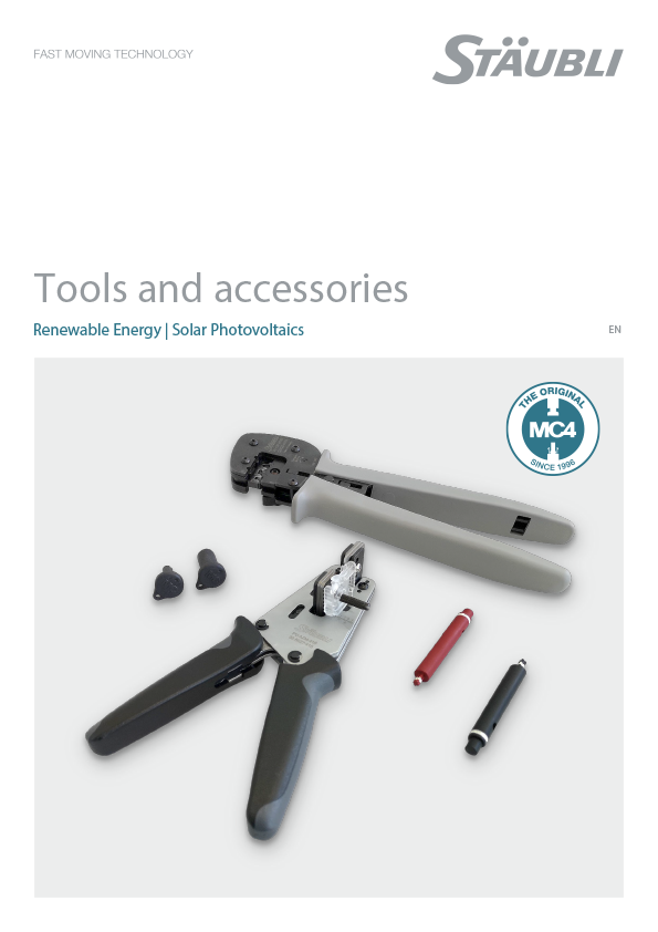 Tools and Accessories of Staubli